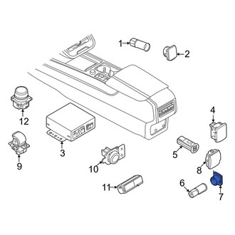 Lincoln OE - Rear 12 Volt Accessory Power Outlet Cover