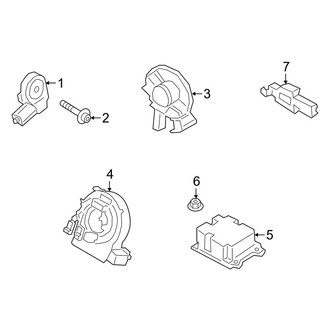 Lincoln OE - Restraint Systems - Air Bag Components (Modules & Sensors)