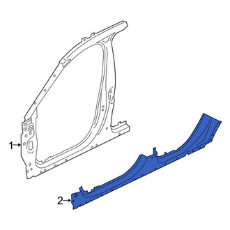 Lincoln OE - Left Outer Rocker Panel