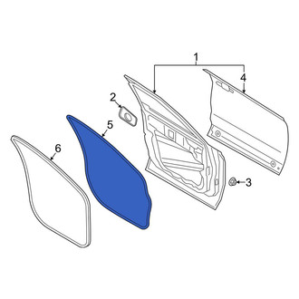 Lincoln OE - Front Right Outer Door Seal