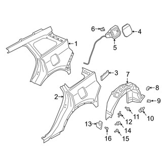 Lincoln OE - Quarter Panel & Components