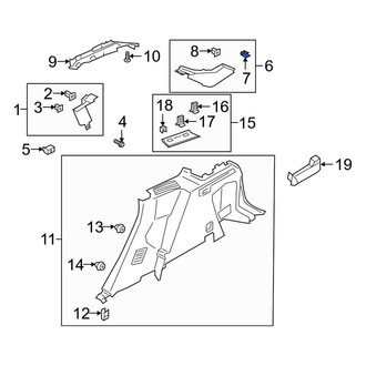 Lincoln OE - Roof Opening Trim Clip