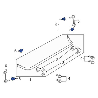 Lincoln OE - Suspension Strut Nut