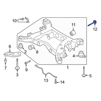 Lincoln OE - Suspension Crossmember Stop Bolt
