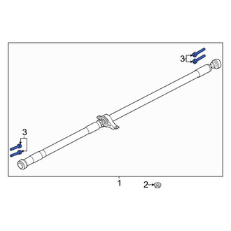 Lincoln OE - Drive Shaft Bolt