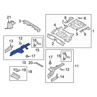 Lincoln OE - Rear Right Frame Side Member Assembly