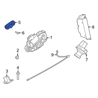 Lincoln OE - Rear Liftgate Stop Bumper