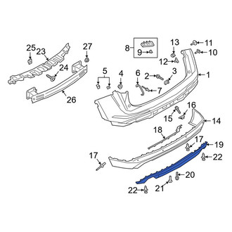 Lincoln OE - Rear Valance Panel