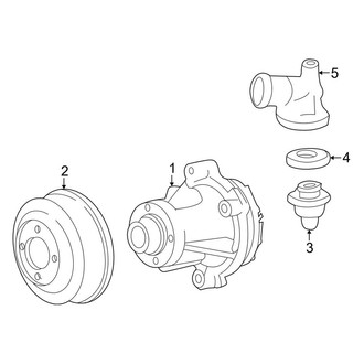 Lincoln OE - Cooling - Water Pump
