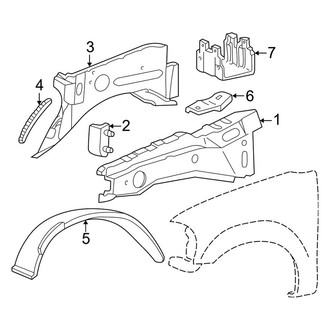 Lincoln OE - Fender - Inner Components