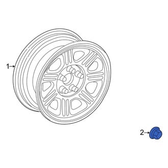 Lincoln OE - Wheel Lug Nut