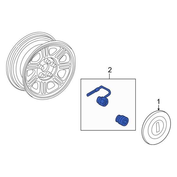 Wheel Lock Set