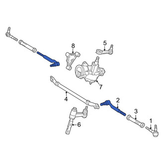 Lincoln OE - Outer Steering Tie Rod End