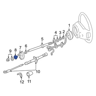 Lincoln OE - Lower Steering Column Bearing Race