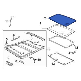 Lincoln OE - Sunroof Seal