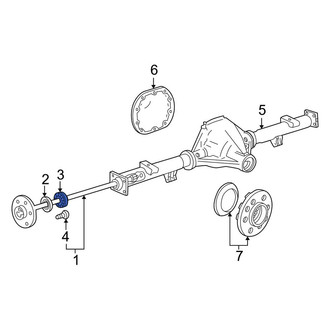 Lincoln OE - Rear Drive Axle Shaft Bearing