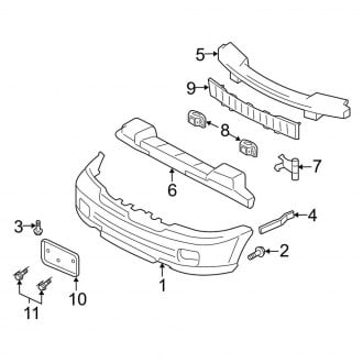 2006 Lincoln Navigator OEM Bumpers | Front & Rear — CARiD.com