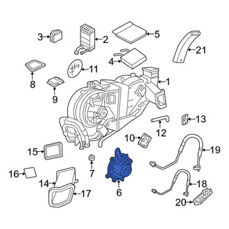Lincoln OE - Front HVAC Blower Motor