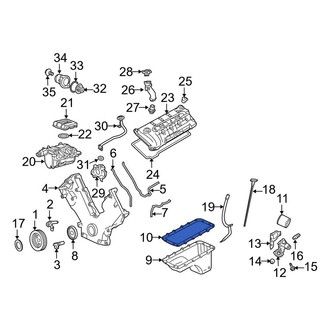 Lincoln OE - Engine Oil Pan Gasket