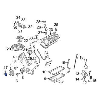 Lincoln OE - Rear Engine Crankshaft Seal