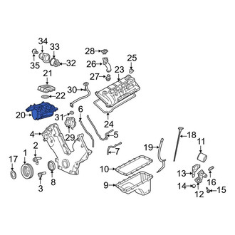 Lincoln OE - Engine Intake Manifold