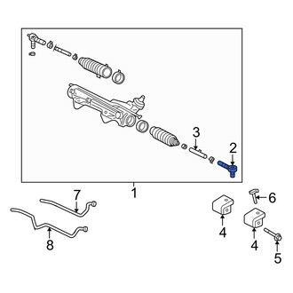 Lincoln OE - Outer Steering Tie Rod End