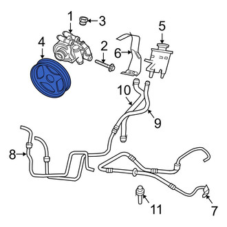 Lincoln OE - Power Steering Pump Pulley