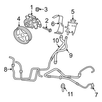 Lincoln OE - Steering Gear & Linkage - Pump & Hoses