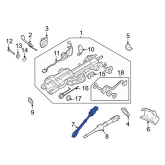 Lincoln OE - Upper Steering Shaft