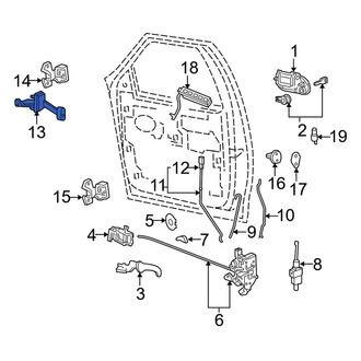 Lincoln OE - Rear Door Check