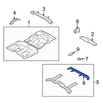 Lincoln OE - Center Floor Pan Reinforcement