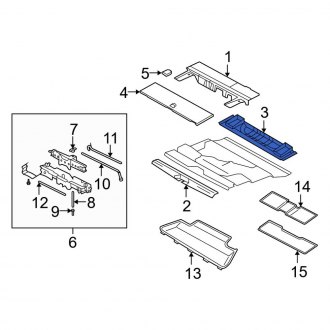 Lincoln Navigator Replacement Floor Pans — CARiD.com