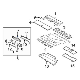 Lincoln OE - Floor Jack Nut