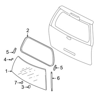 Lincoln OE - Lift Gate - Glass