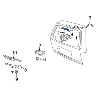 Lincoln OE - Rear Back Glass Washer Nozzle