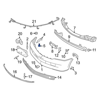 Lincoln OE - Radiator Support Panel Bolt