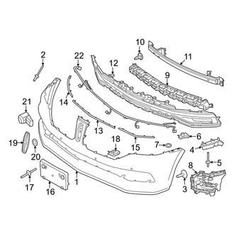 Lincoln OE - Front Bumper - Bumper & Components