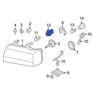 Lincoln OE - Front Turn Signal Light Socket