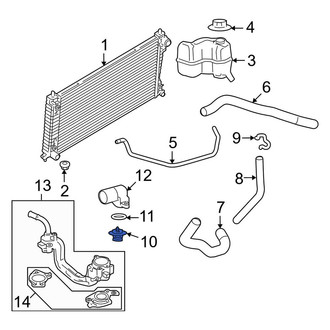 Lincoln OE - Engine Coolant Thermostat