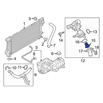 Lincoln OE - Engine Coolant Thermostat