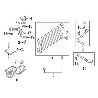 Lincoln OE - Right Engine Coolant Thermostat Housing Gasket