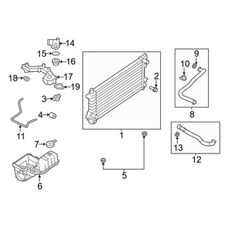 Lincoln OE - Cooling - Radiator & Components