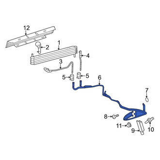 Lincoln OE - Automatic Transmission Oil Cooler Hose