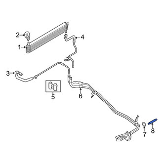 Lincoln OE - Automatic Transmission Oil Cooler Hose Stud