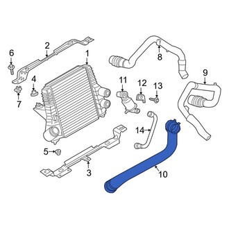 Lincoln OE - Intercooler Pipe