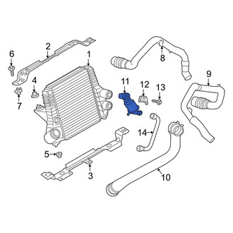 Lincoln OE - Intercooler Pipe Adapter