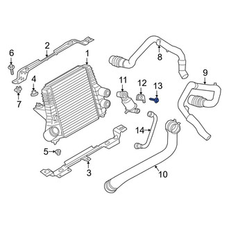 Lincoln OE - Intercooler Pipe Bolt