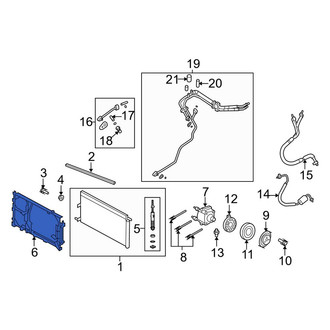 Lincoln OE - A/C Condenser Mount