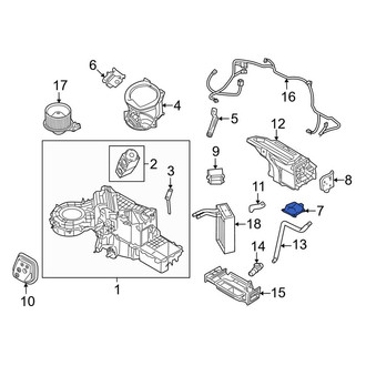 Lincoln OE - HVAC Blend Door Actuator