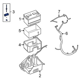 Lincoln OE - Battery Hold Down